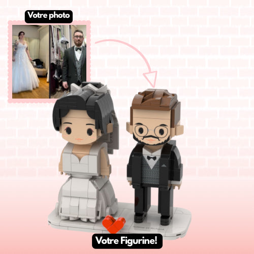 Créez votre figurine LEGO personnalisée – Couple ou Solo