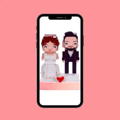 Figurine personnalisée style LEGO – Fête des Mères👩🏼🍼 - Mon Lego