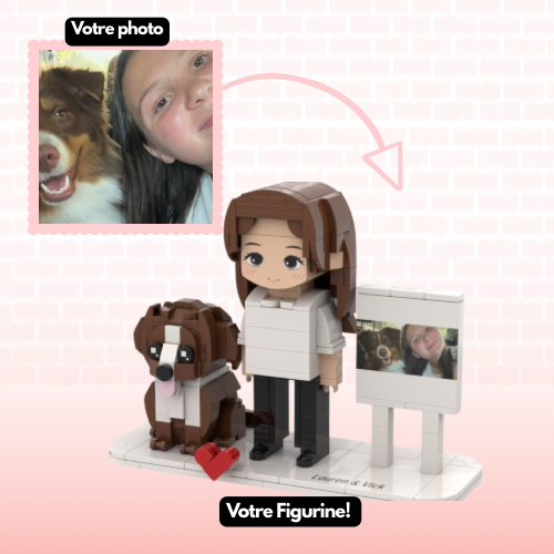 Figurines personnalisées style LEGO – Animaux 🐶 - Mon Lego