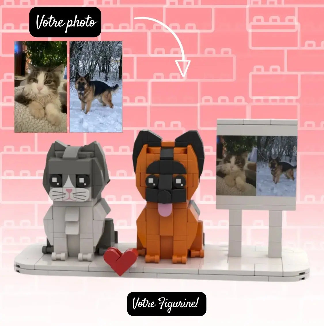 Créez votre animal en version LEGO personnalisée🐾 - Mon Lego