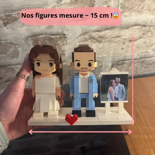 Créez votre figurine LEGO personnalisée Couple–ou Solo Mon Lego