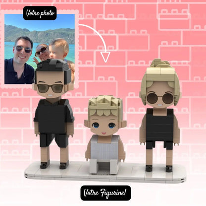 Créez votre famille en figurines LEGO personnalisées 👨‍👩‍👧‍👦 - Mon Lego