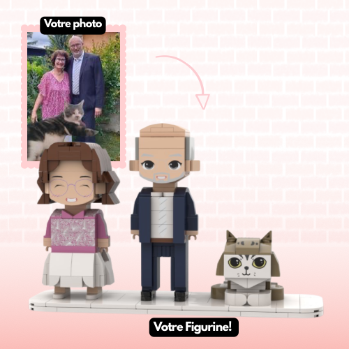 Figurines personnalisées style LEGO – Animaux 🐶 - Mon Lego