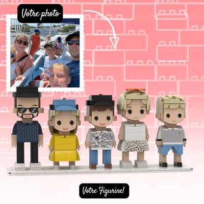 Créez votre famille en figurines LEGO personnalisées 👨‍👩‍👧‍👦 - Mon Lego