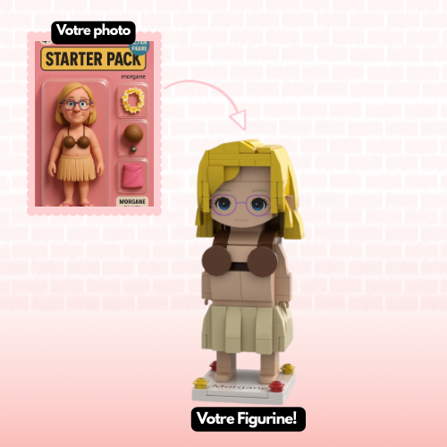 Figurines personnalisées style LEGO - Couple/Seule💌 - Mon Lego